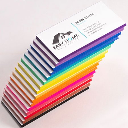 Painted Edge Cards
