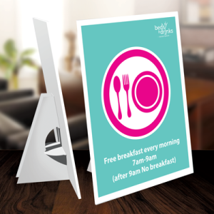 Foam Core Counter Cards